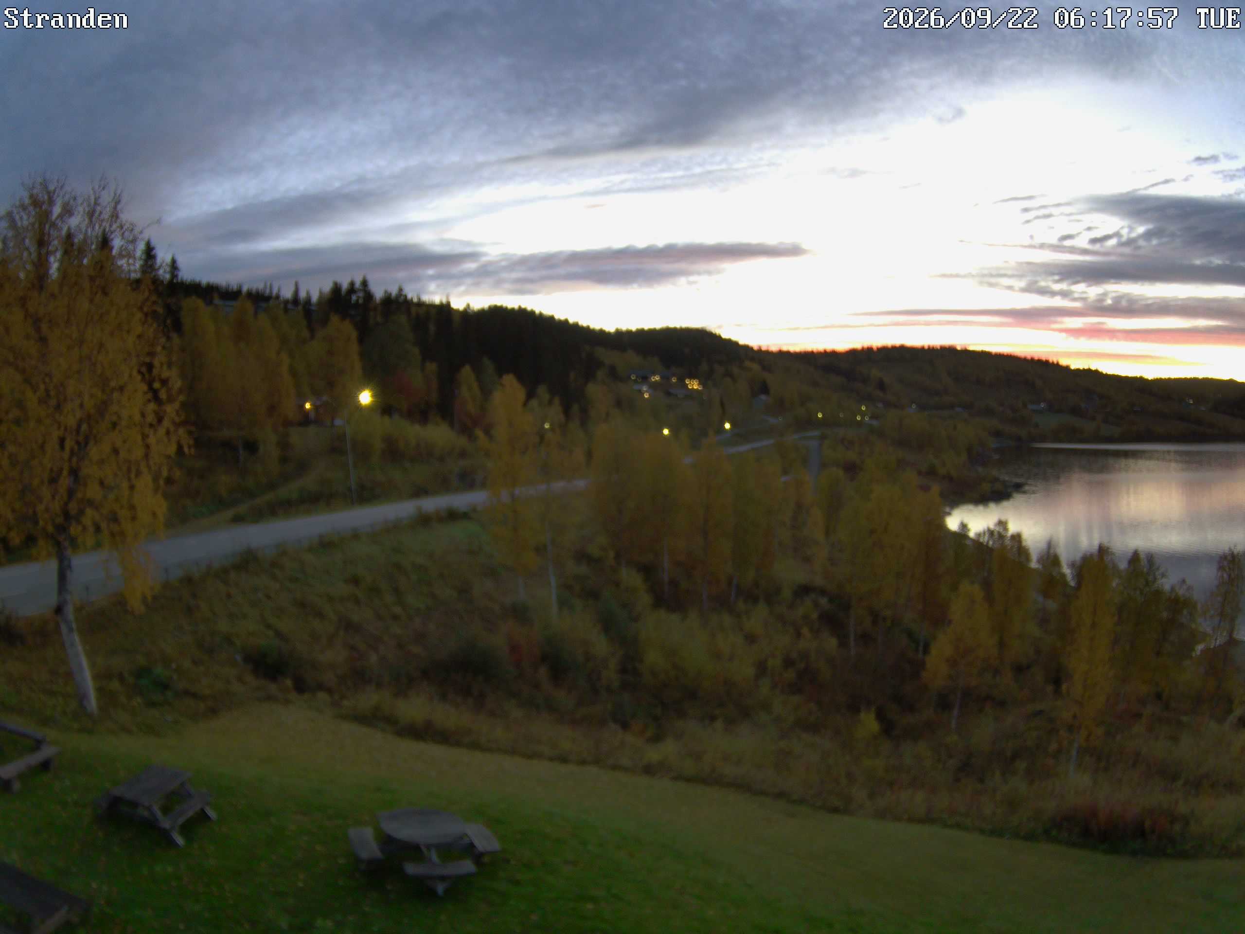 Webcam Stora Blåsjön, Strömsund, Jämtland, Schweden